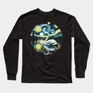 swan Long Sleeve T-Shirt